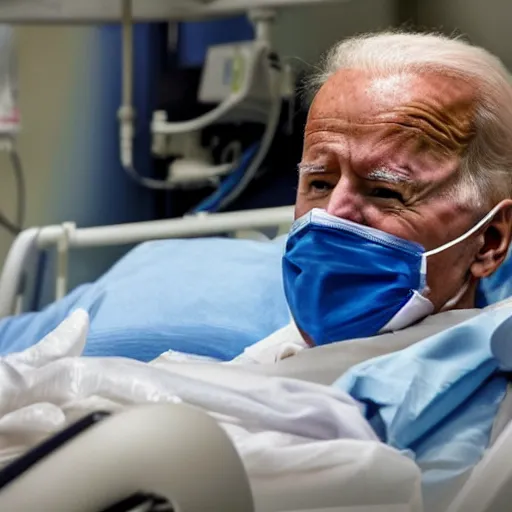 Biden Intends to Campaign, Win and Hold Office from Hospital Bed