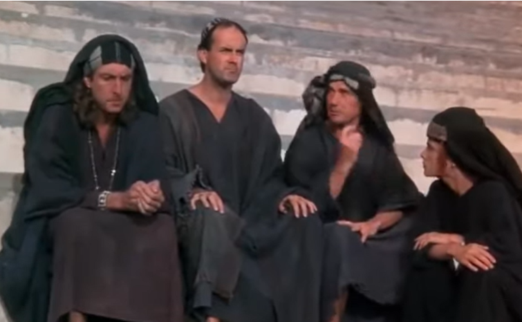 I want to be a Women – Monty Python The Life of Brian