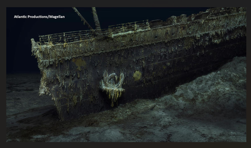 New Full Size 3D Scan of Titanic Shows Shipwreck