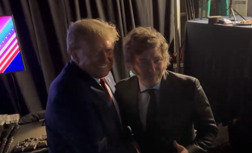 Video: President Milei of Argentina Meets Trump