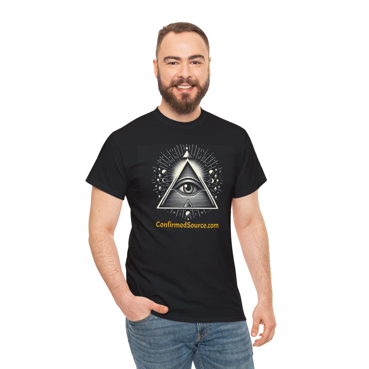 Official Confirmed Source All Seeing Eye Tee Shirt