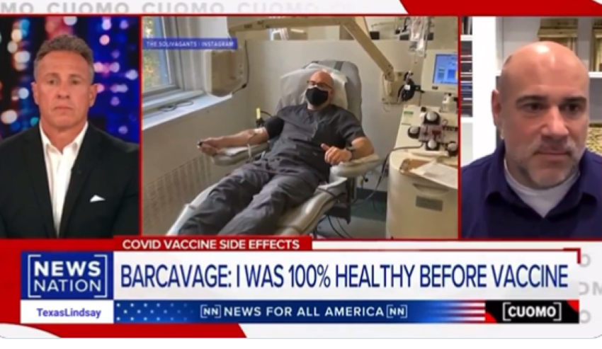 Chris Cuomo says he is Vaccine Injured