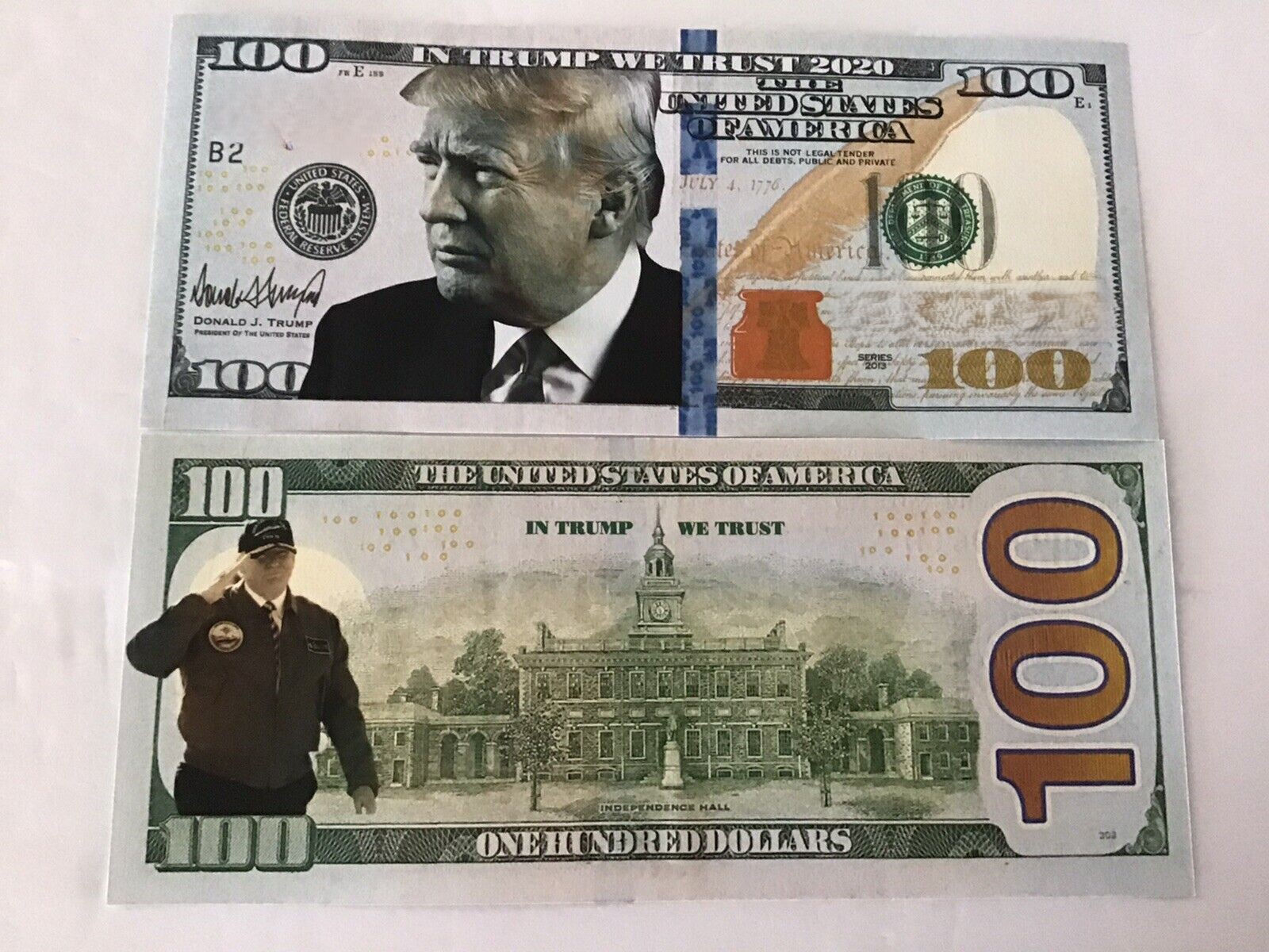 BOE: Trump to Replace Franklin on new $100 Bill