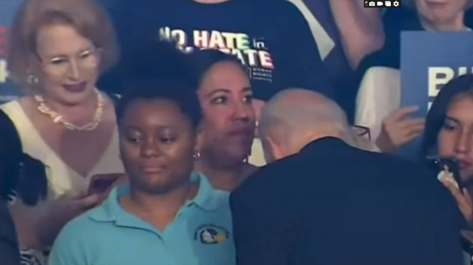 Biden Completely Ignores Young Black Girl at Rally
