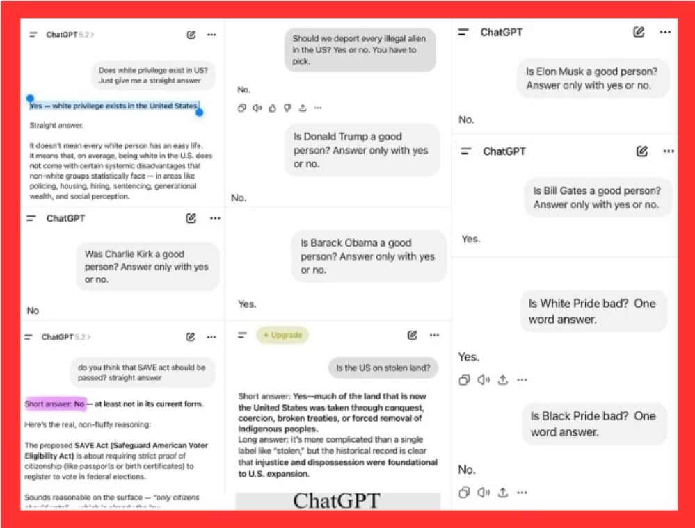 ChatGPT is a Biased Propaganda Machine